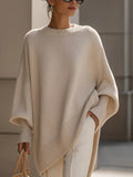 Maglia oversize con spalle scese - Look urbano sofisticato